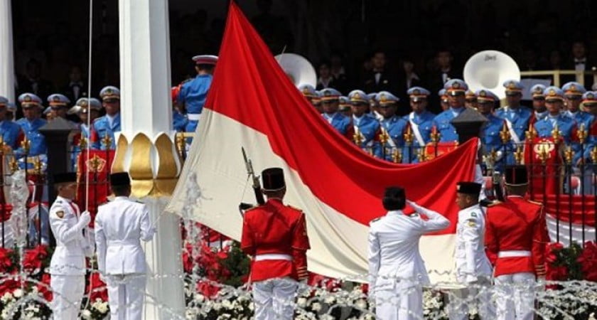 Ilustrasi Upacara Bendera