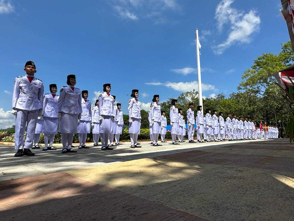 Ilustrasi Nama Peran dan Tugas Upacara Bendera