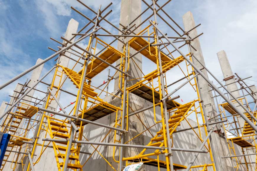 Kode PL008: Pemasangan Perancah (Scaffolding) pada SBU