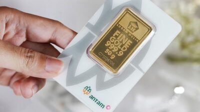 Ilustrasi Emas Antam