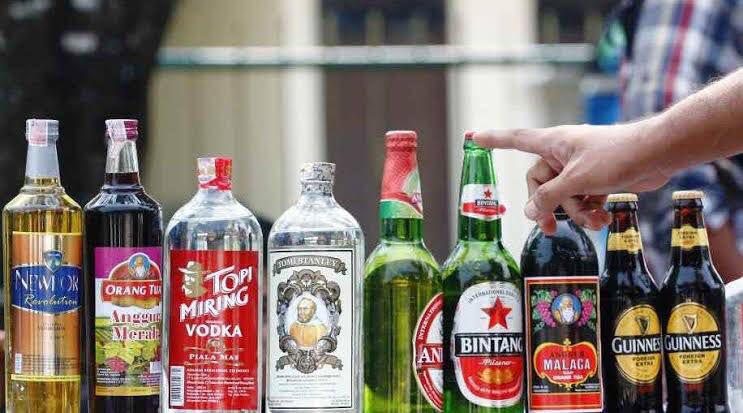 Ilustrasi Minuman Beralkohol