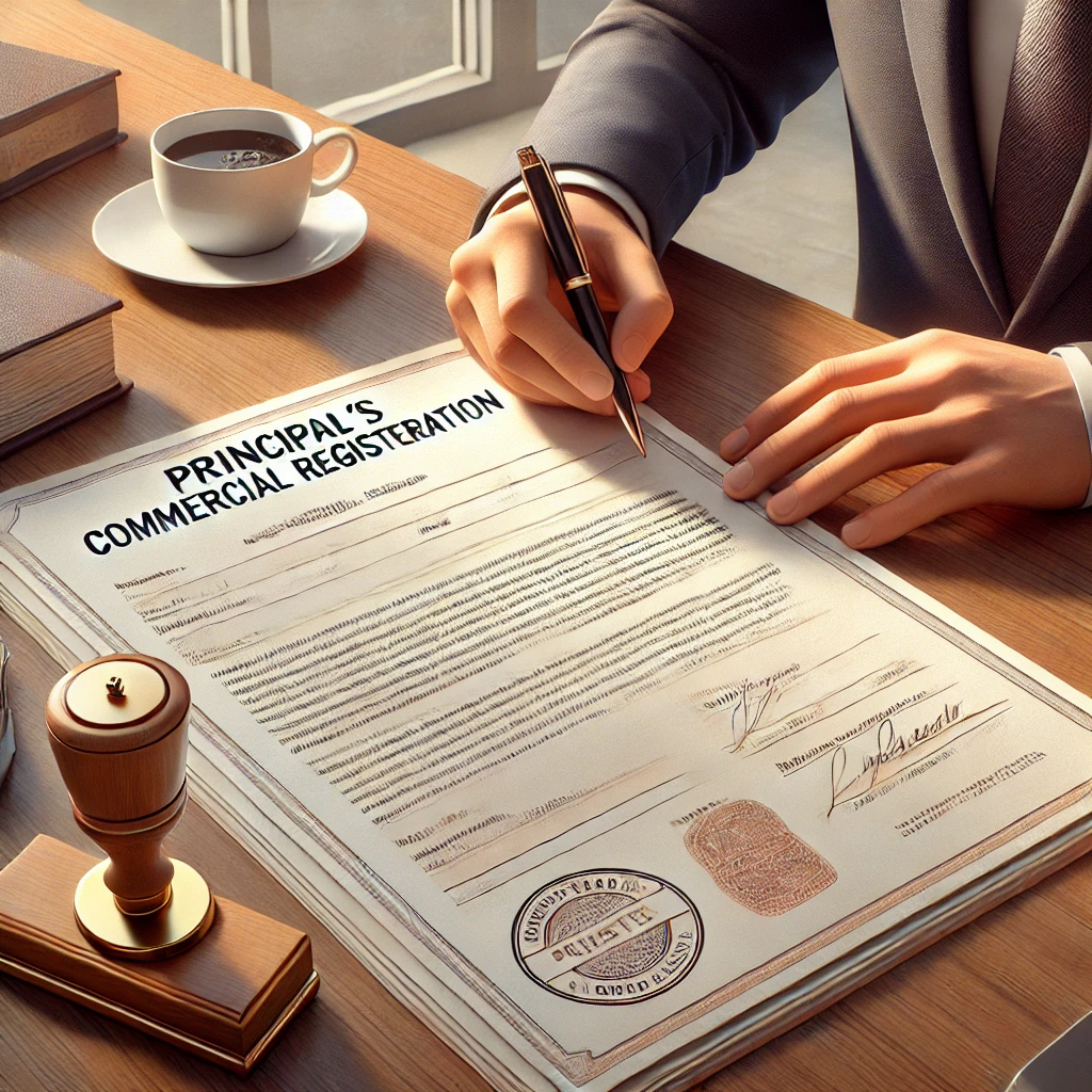 Ilustrasi Contoh Dokumen Principals Commercial