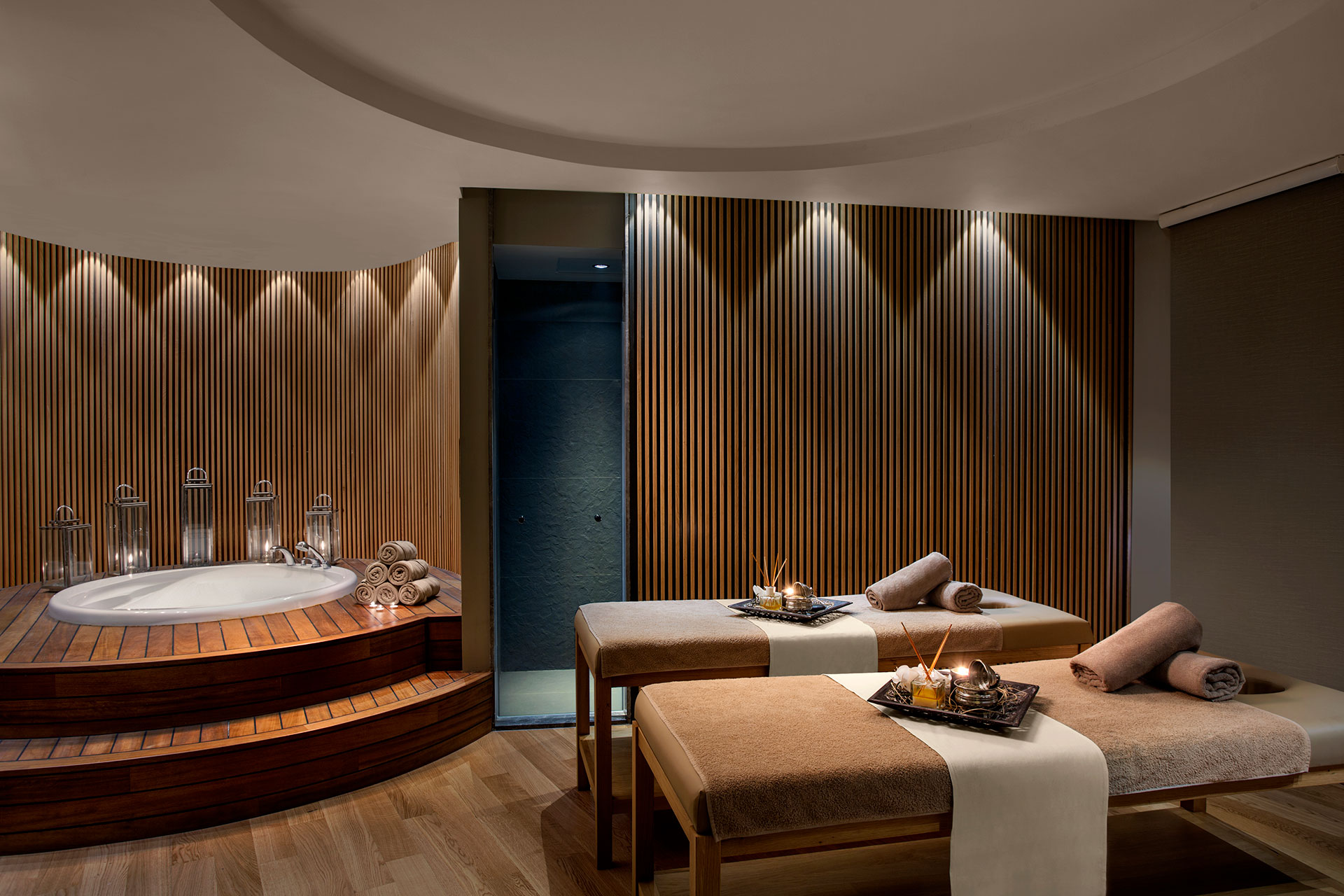 Ilustrasi Spa kesehatan tradisional